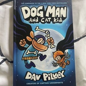 Dog Man and Cat Kid Book by Dav Pilkey